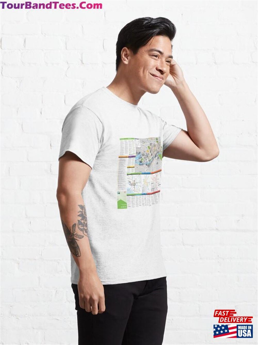 Melbourne Transit Map Classic T-Shirt Sweatshirt 29Uf098090 – Utopia Fashion