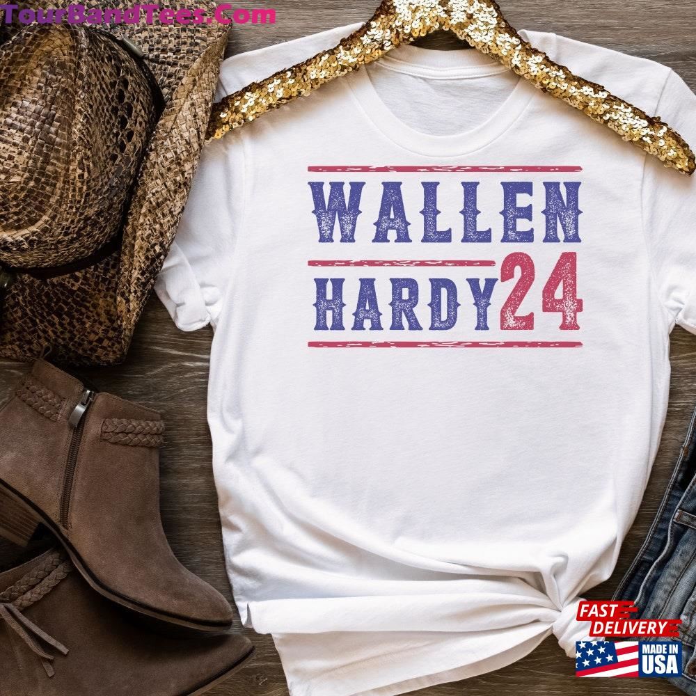 Men Of Country Music T-Shirt Wallen Hardy For President Western Graphic Tee Unisex 29Uf096924 – Utopia Fashion