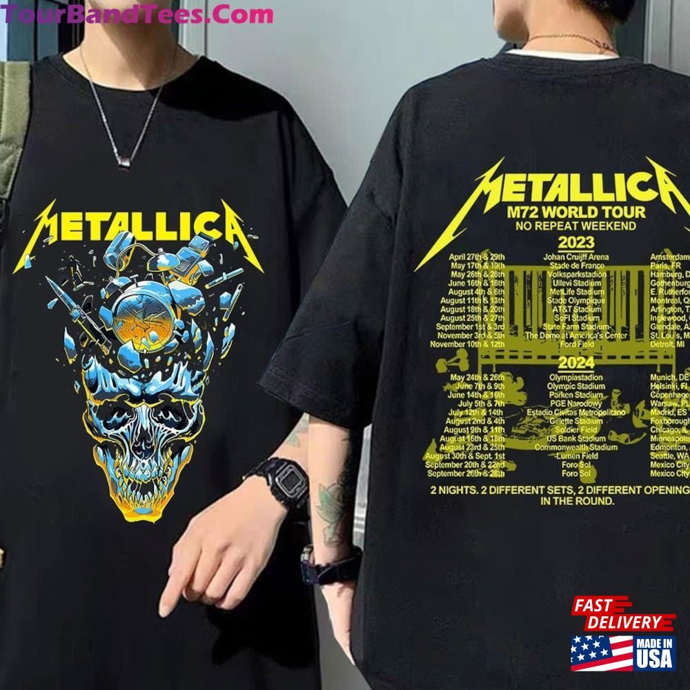 Metallica Seasons World Tour Shirt Concert Classic T-Shirt 29Uf117311 – Utopia Fashion