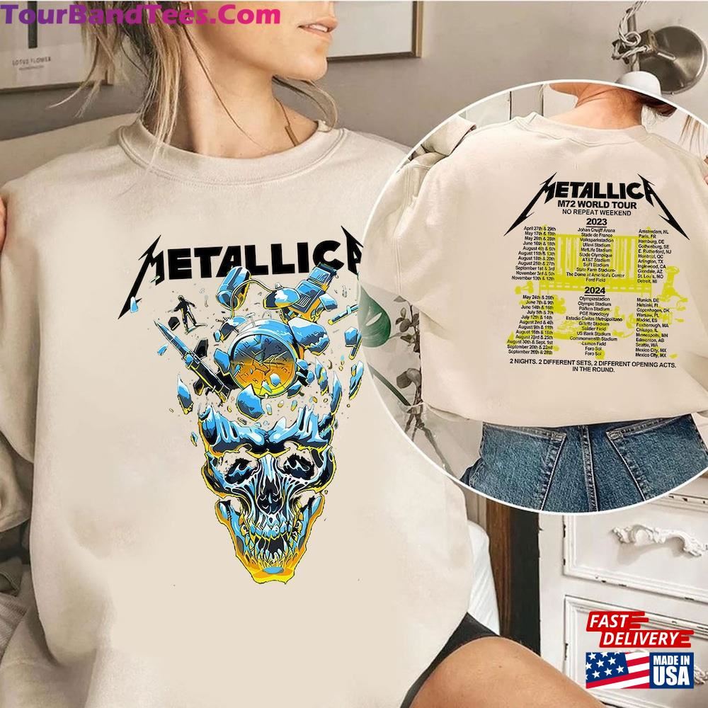 Metallica Seasons World Tour Shirt Concert Classic T-Shirt 29Uf117311 – Utopia Fashion