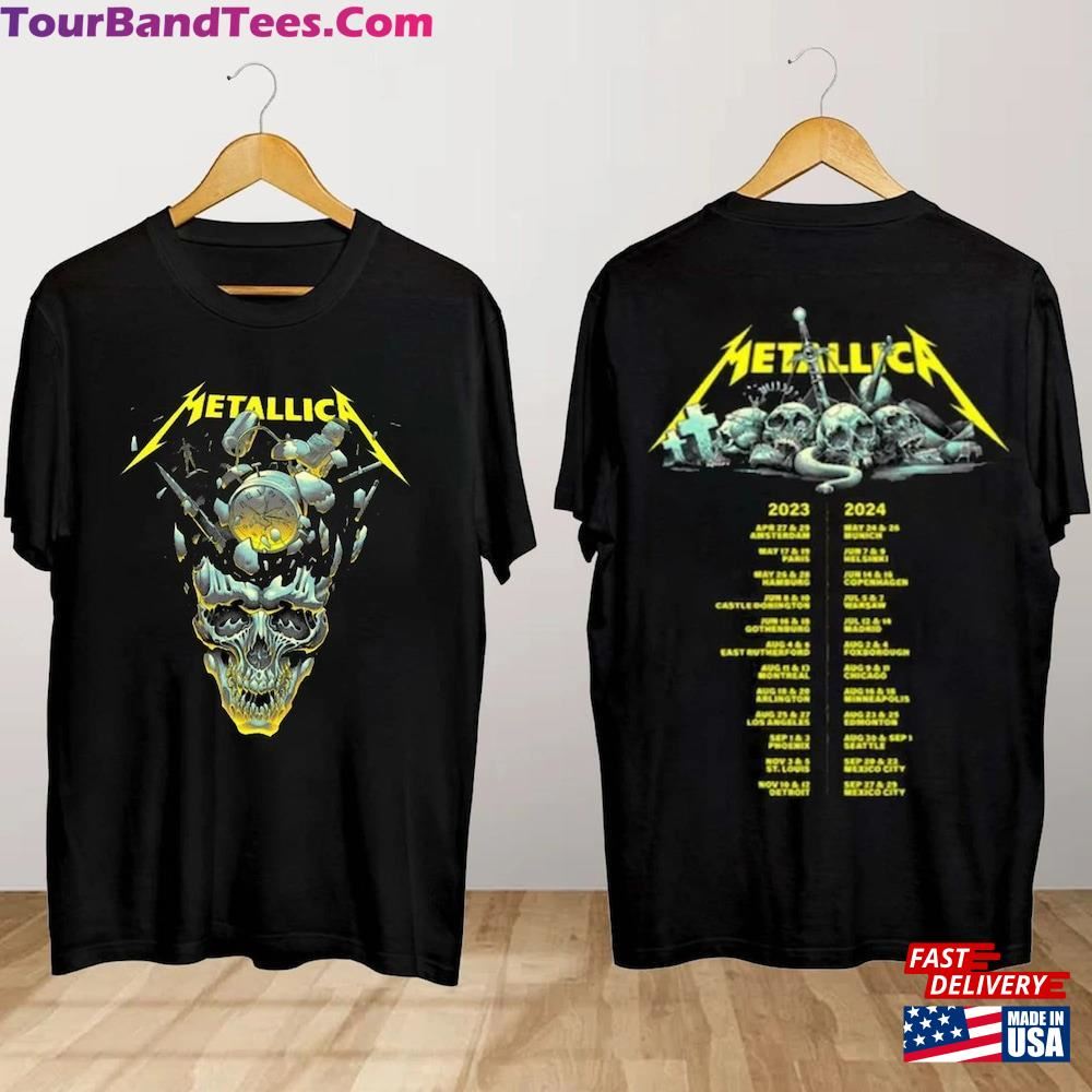 Metallica Seasons World Tour T-Shirt Concert Shirt Hoodie Sweatshirt 29Uf106711 – Utopia Fashion