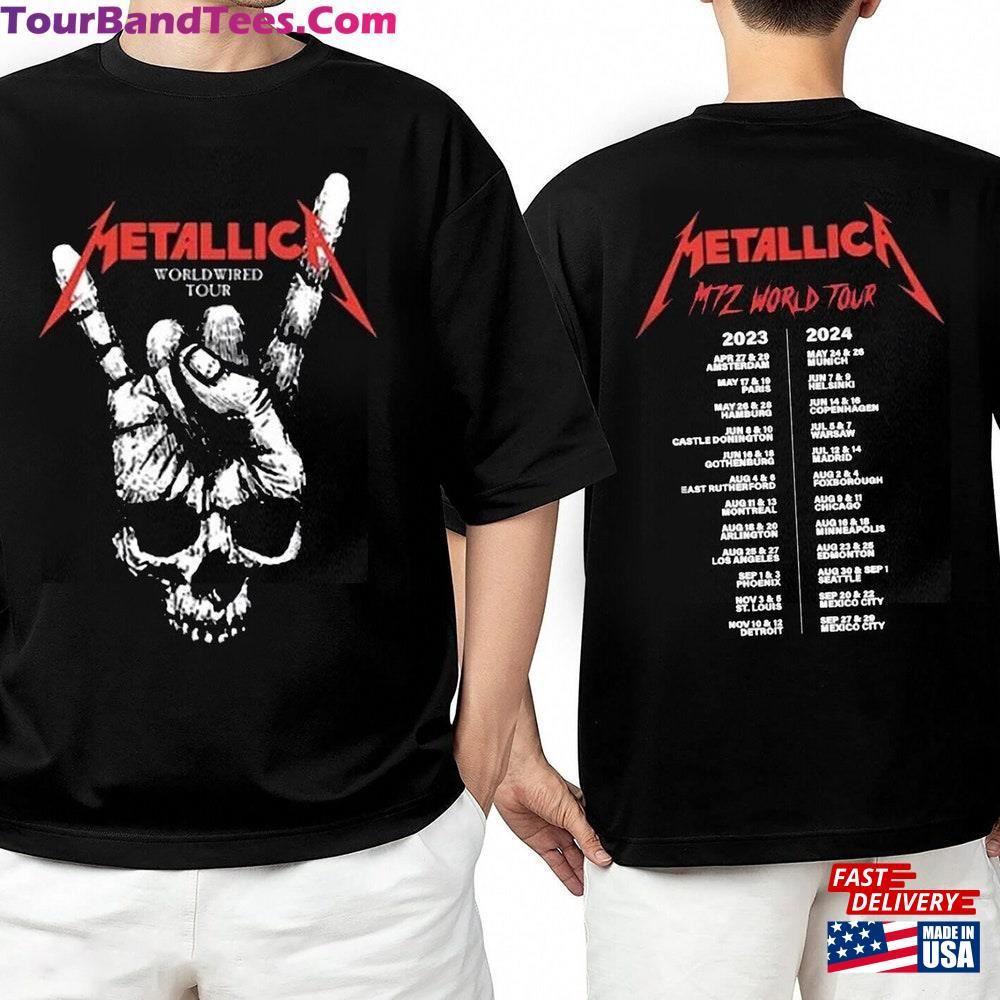 Metallica Tour Shirt Band Thrash Metal Gift On Birthday Classic Hoodie 29Uf106916 – Utopia Fashion