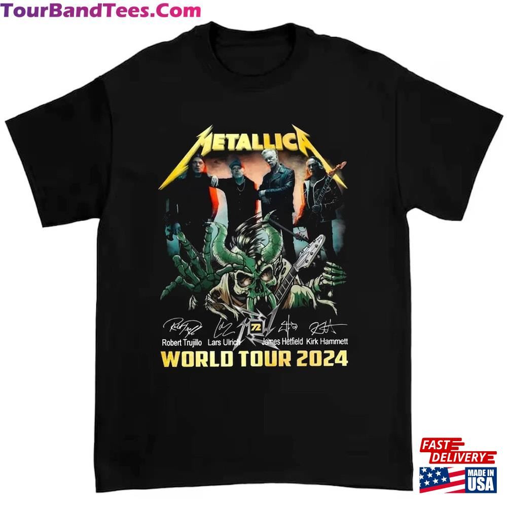 Metallica World Tour Unisex T Shirt T-Shirt Sweatshirt 29Uf098065 – Utopia Fashion