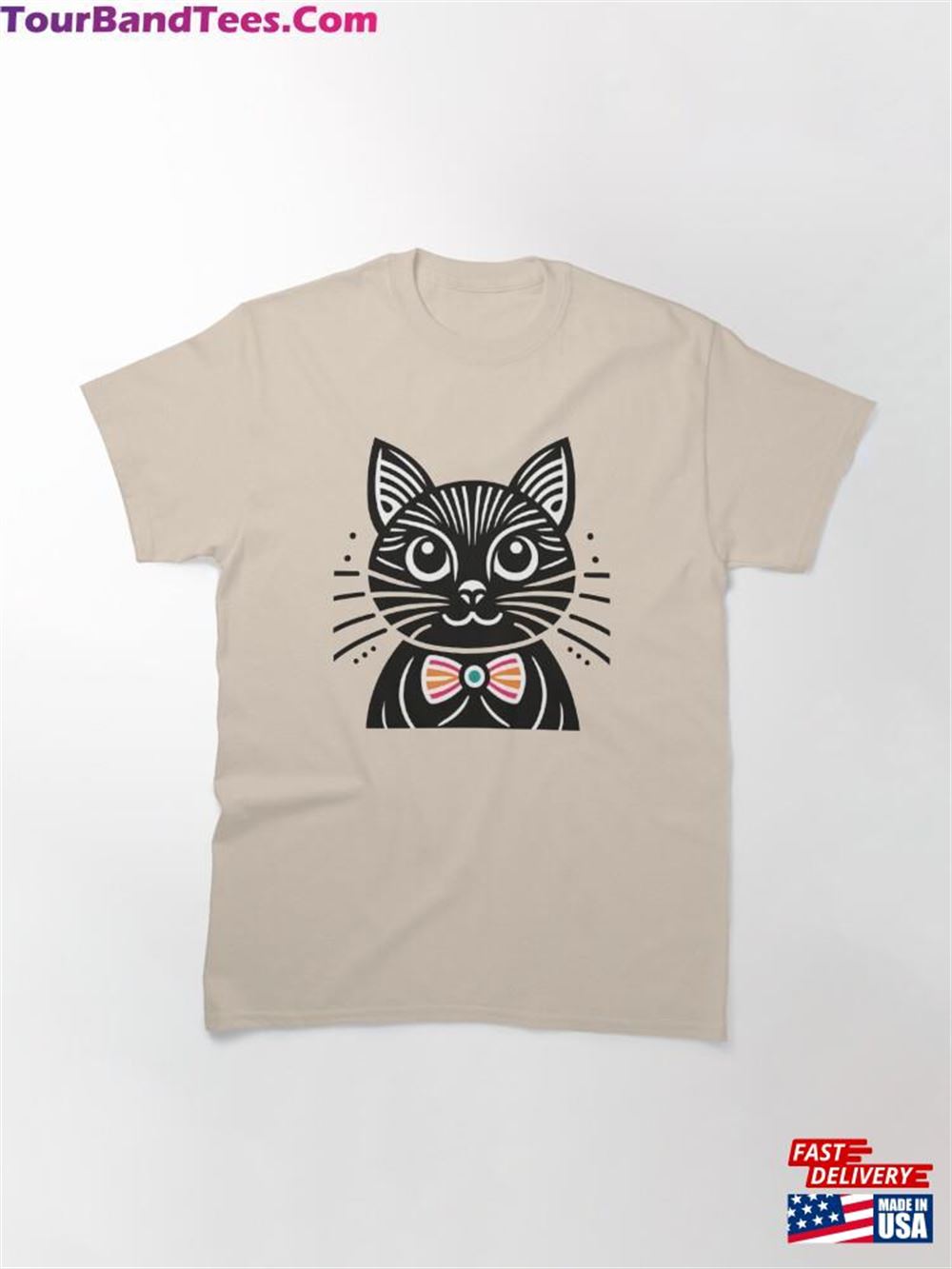 Minimalist Black Cat Classic T-Shirt 29Uf117489 – Utopia Fashion