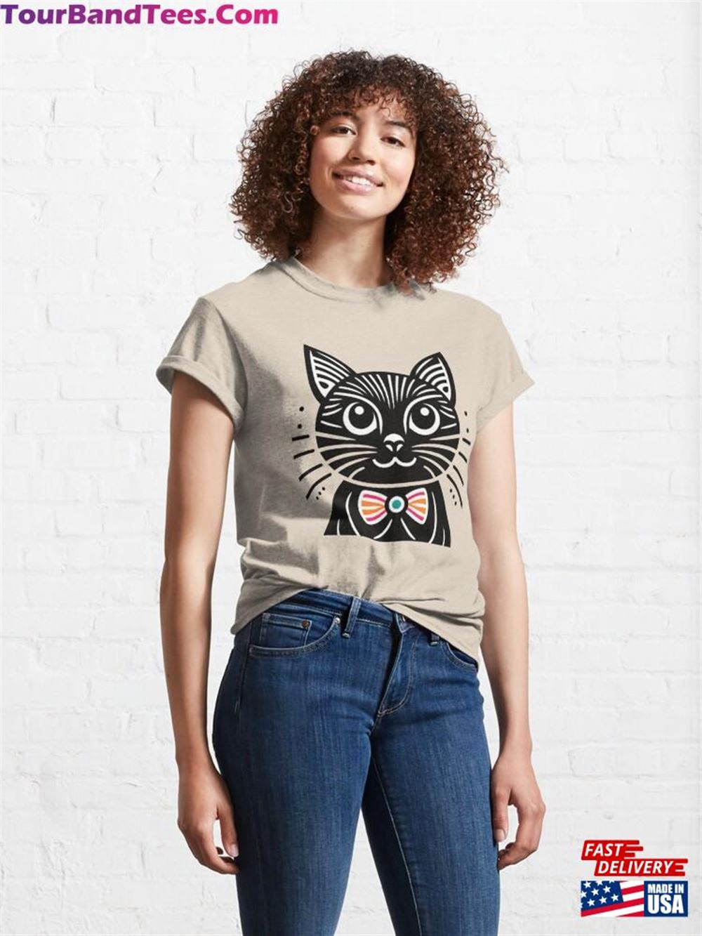 Minimalist Black Cat Classic T-Shirt 29Uf117489 – Utopia Fashion