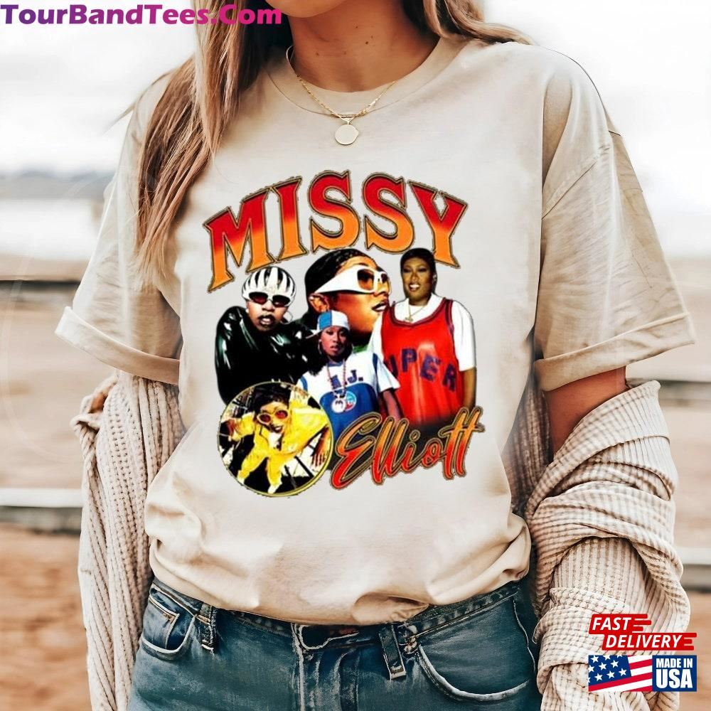 Missy Elliot Singer Graphic Tee Unisex Shirt Music Tour Classic T-Shirt 29Uf096108 – Utopia Fashion