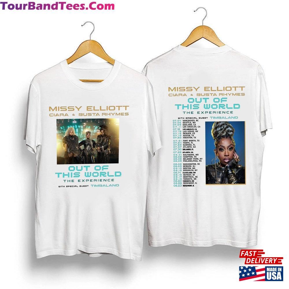 Missy Elliott Tour X Ciara Amp Busta Shirt Out Of This World Classic Hoodie 29Uf102176 – Utopia Fashion