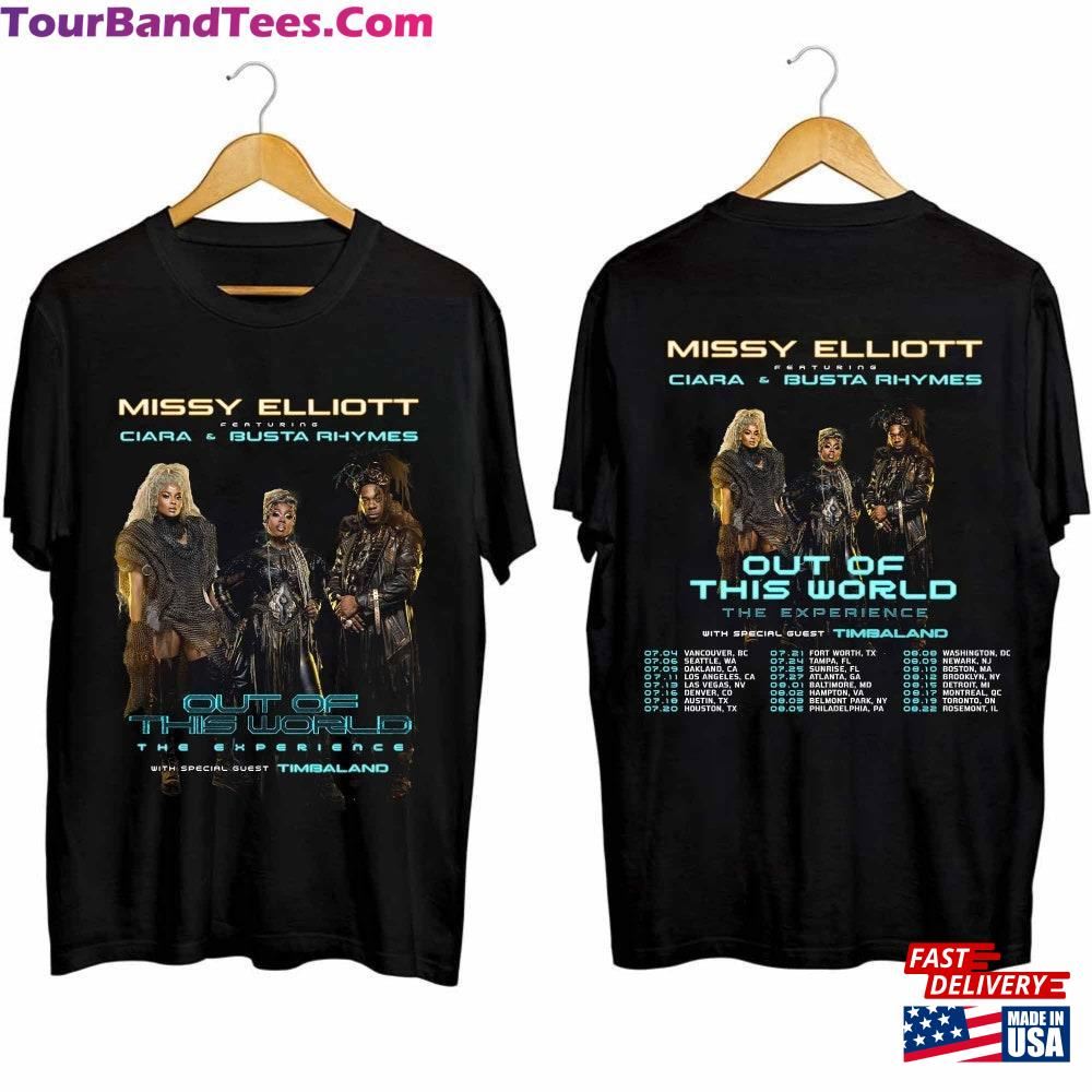 Missy Elliott Out Of This World Tour Shirt Fan Classic Sweatshirt 29Uf107065 – Utopia Fashion