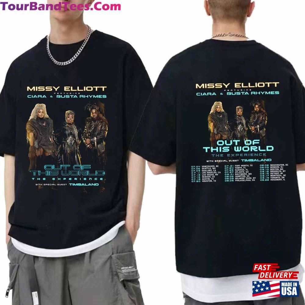 Missy Elliott Out Of This World Tour Shirt Fan T-Shirt Classic 29Uf092371 – Utopia Fashion