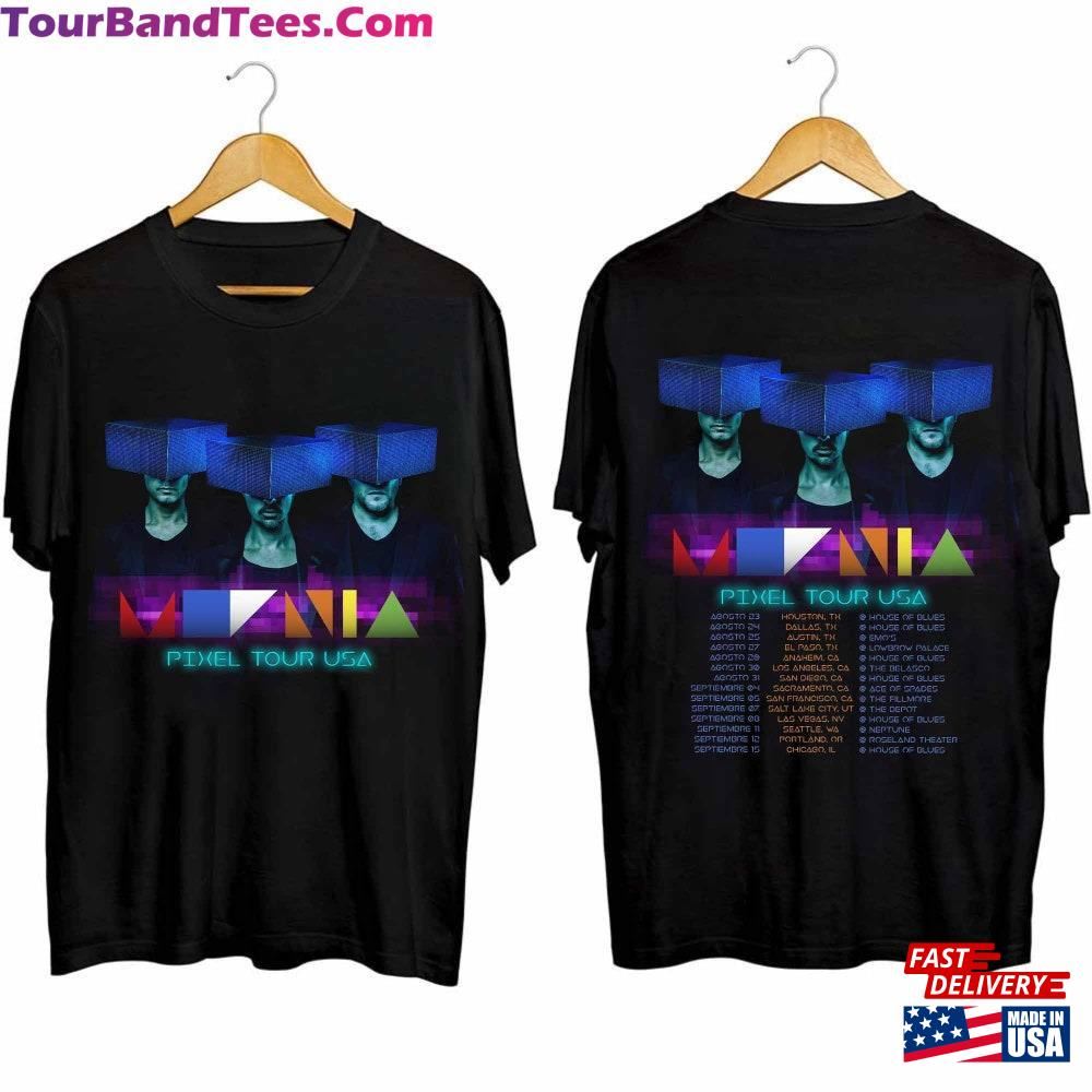 Moenia Pixel Tour Usa Shirt Band Fan Classic Hoodie 29Uf115881 – Utopia Fashion