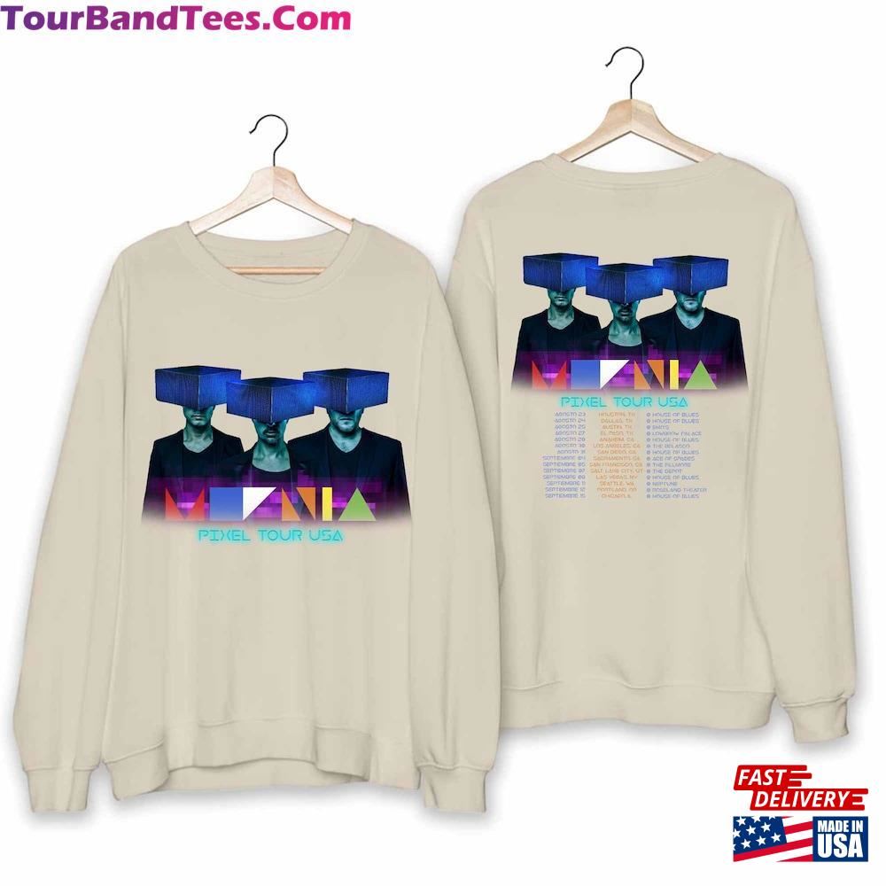 Moenia Pixel Tour Usa Shirt Band Fan Hoodie Sweatshirt 29Uf095940 – Utopia Fashion