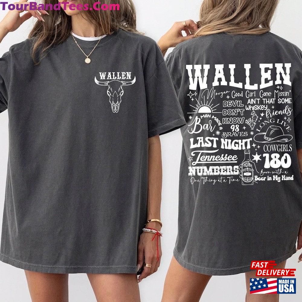 Morgan Wallen Concert T-Shirt Country Tour Classic Unisex 29Uf096164 – Utopia Fashion