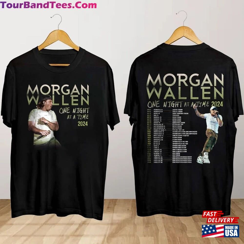 Morgan Wallen One Night At A Time Tour T-Shirt Concert Shirt Unisex Classic 29Uf106920 – Utopia Fashion