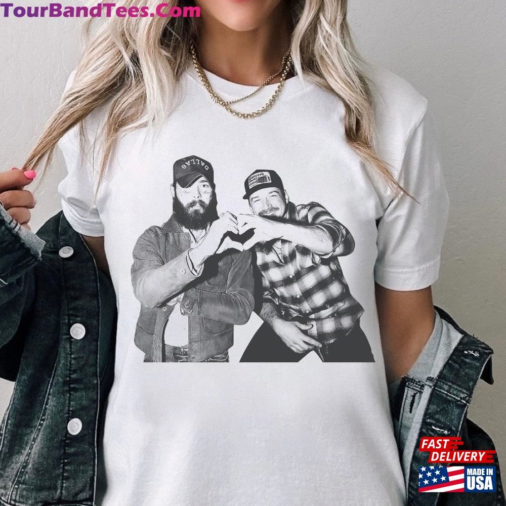 Morgan Wallen Post Malone Retro Concert T-Shirt I Had Some Help Country Tour Unisex 29Uf102878 – Utopia Fashion