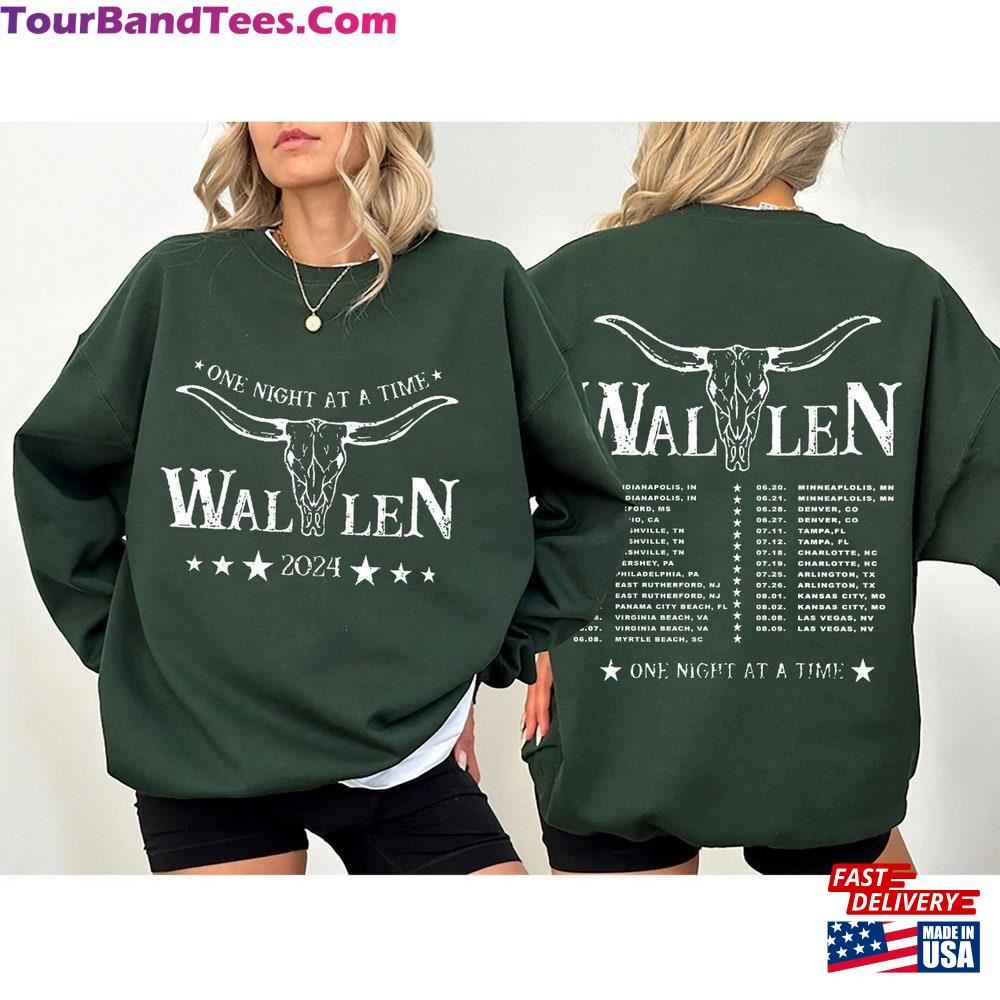 Morgan Wallen Retro Concert Shirt One Night At A Time Tour Trendy Country Sweatshirt Classic T-Shirt 29Uf101127 – Utopia Fashion