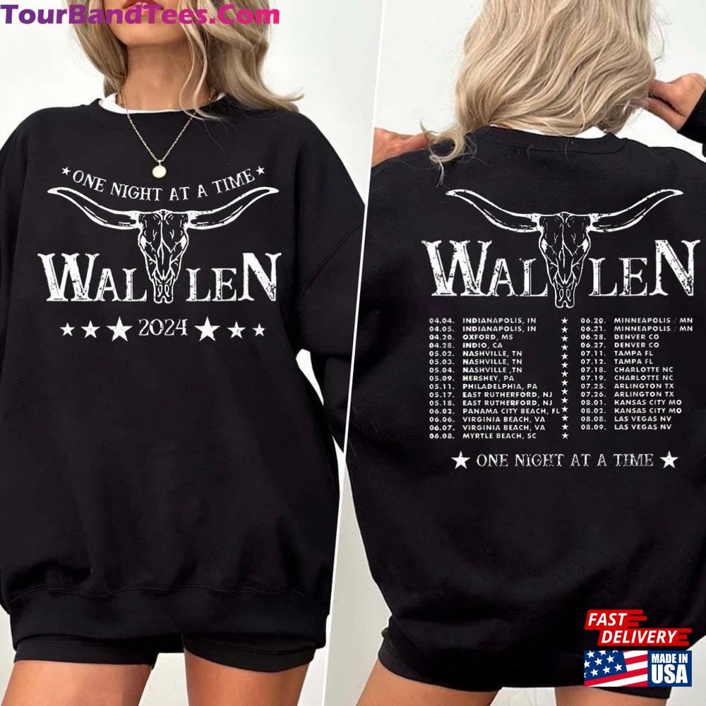 Morgan Wallen Retro Concert Shirt One Night At A Time Tour Trendy Country Sweatshirt Classic T-Shirt 29Uf101127 – Utopia Fashion