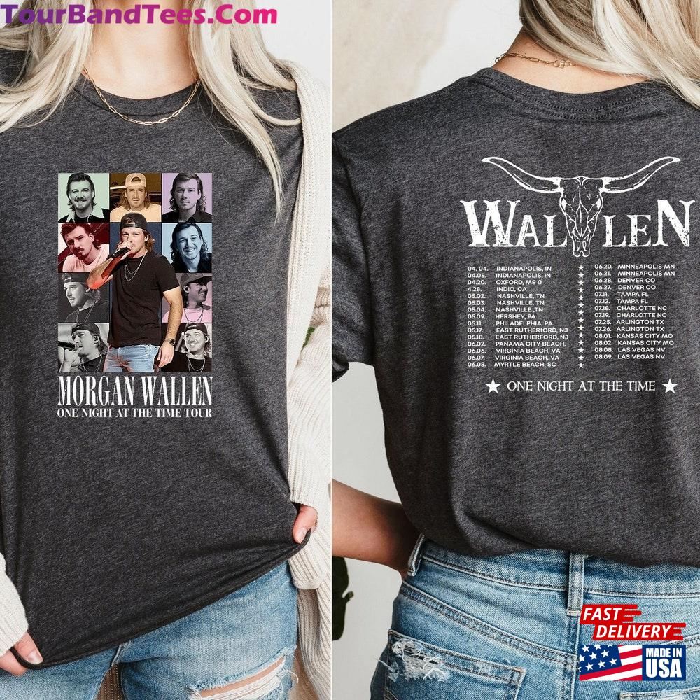 Morgan Wallen Tour Shirt One Night At A Time Country Music Classic Unisex 29Uf092274 – Utopia Fashion