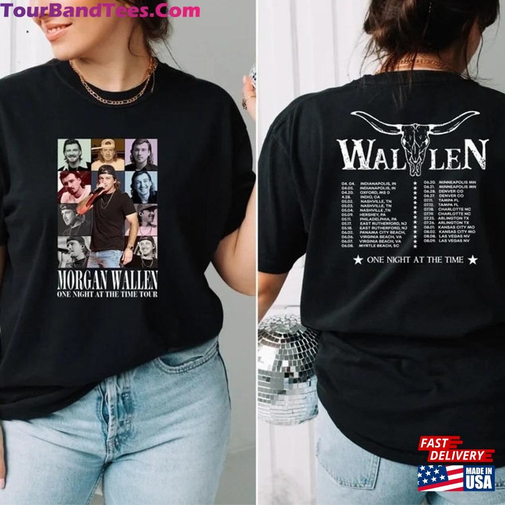 Morgan Wallen Tour Shirt One Night At A Time Country Music T-Shirt Classic 29Uf102156 – Utopia Fashion