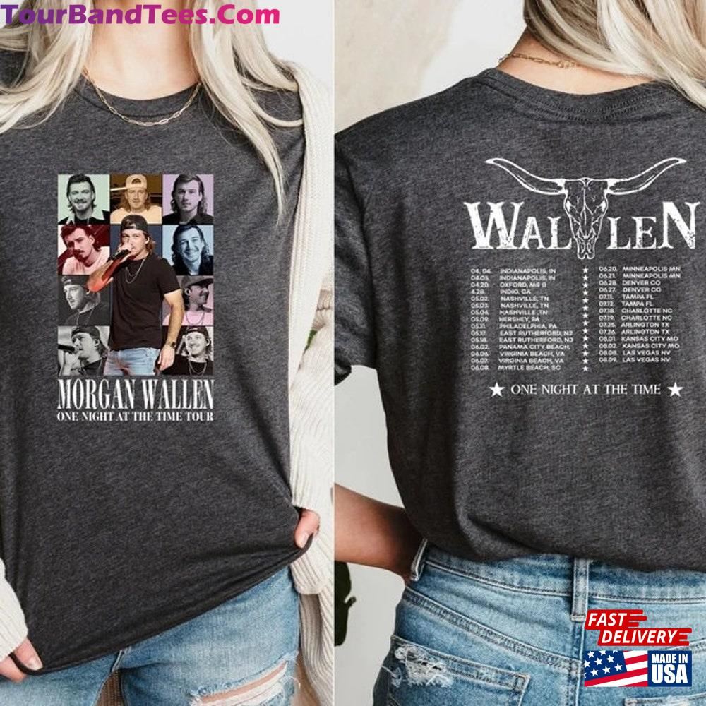 Morgan Wallen Tour Shirt One Night At A Time Country Music T-Shirt Classic 29Uf102156 – Utopia Fashion