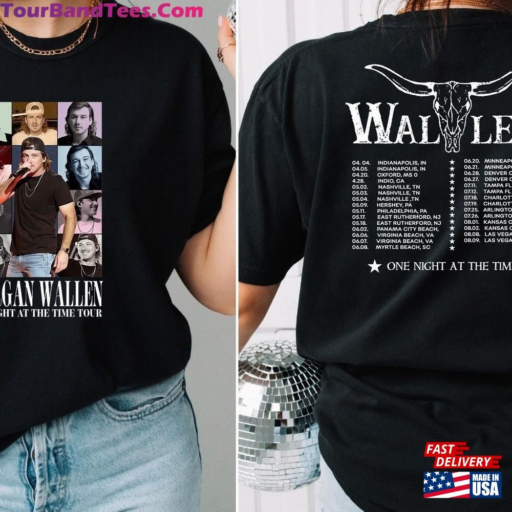 Morgan Wallen Tour Shirt One Night At A Time Country Music T-Shirt Hoodie 29Uf096812 – Utopia Fashion