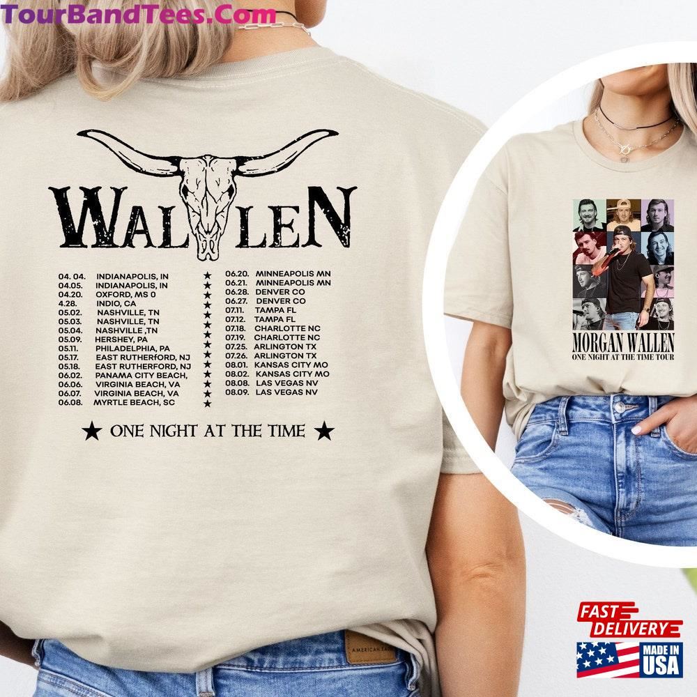 Morgan Wallen Tour Shirt One Night At A Time Country Music T-Shirt Hoodie 29Uf096812 – Utopia Fashion