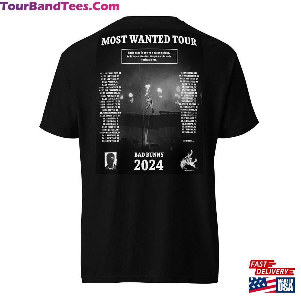 Most Wanted Tour Nadie Sabe Lo Que Va A Pasar Manana Album Tee Shirt Sweatshirt Classic 29Uf102001 – Utopia Fashion