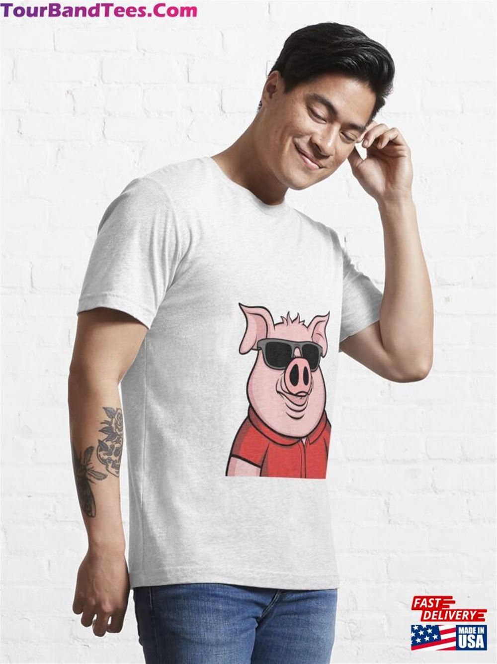 Mr Pig Essential T-Shirt Classic 29Uf115686 – Utopia Fashion