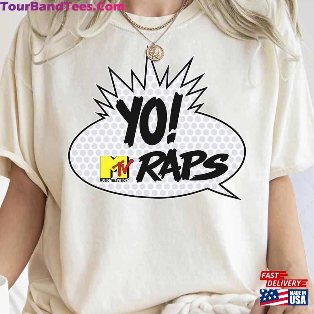 Mtv Yo Music Lover Shirt Raps Comic Book Talk Bubble T Classic Sweatshirt 29Uf096571 – Utopia Fashion