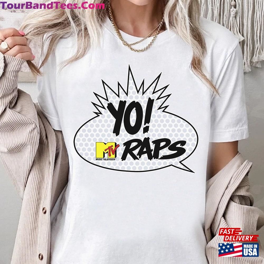 Mtv Yo Music Lover Shirt Raps Comic Book Talk Bubble T Classic Sweatshirt 29Uf096571 – Utopia Fashion