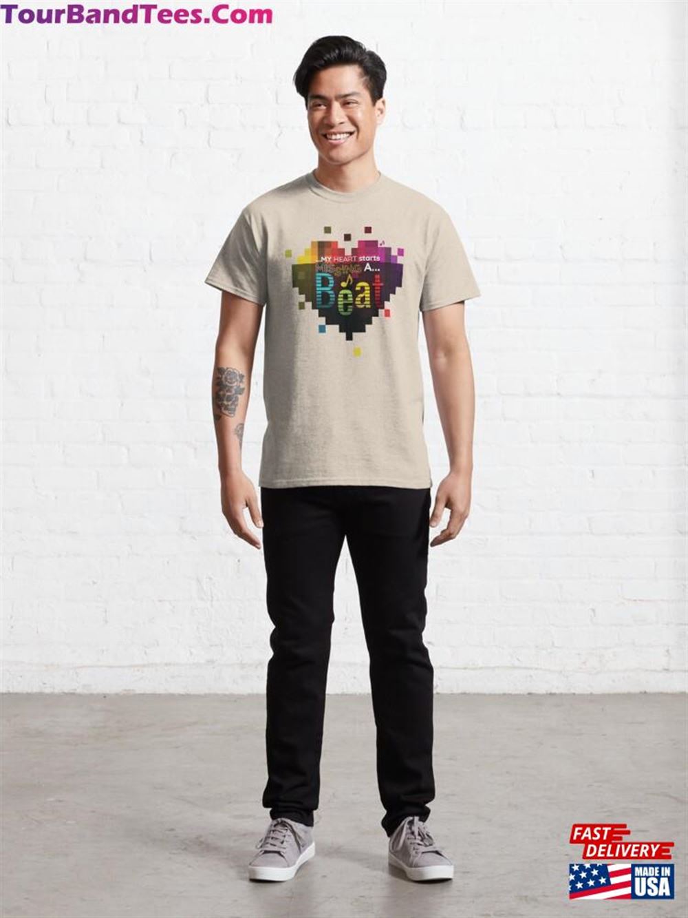 My Heart Starts Missing A Beat Music Unisex Classic 29Uf112725 – Utopia Fashion