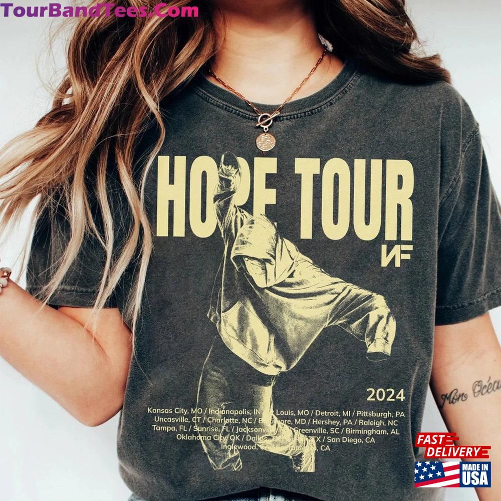 N F Hope Tour Shirt Merch Vintage Rapper Graphic T-Shirt Unisex Hoodie 29Uf106878 – Utopia Fashion