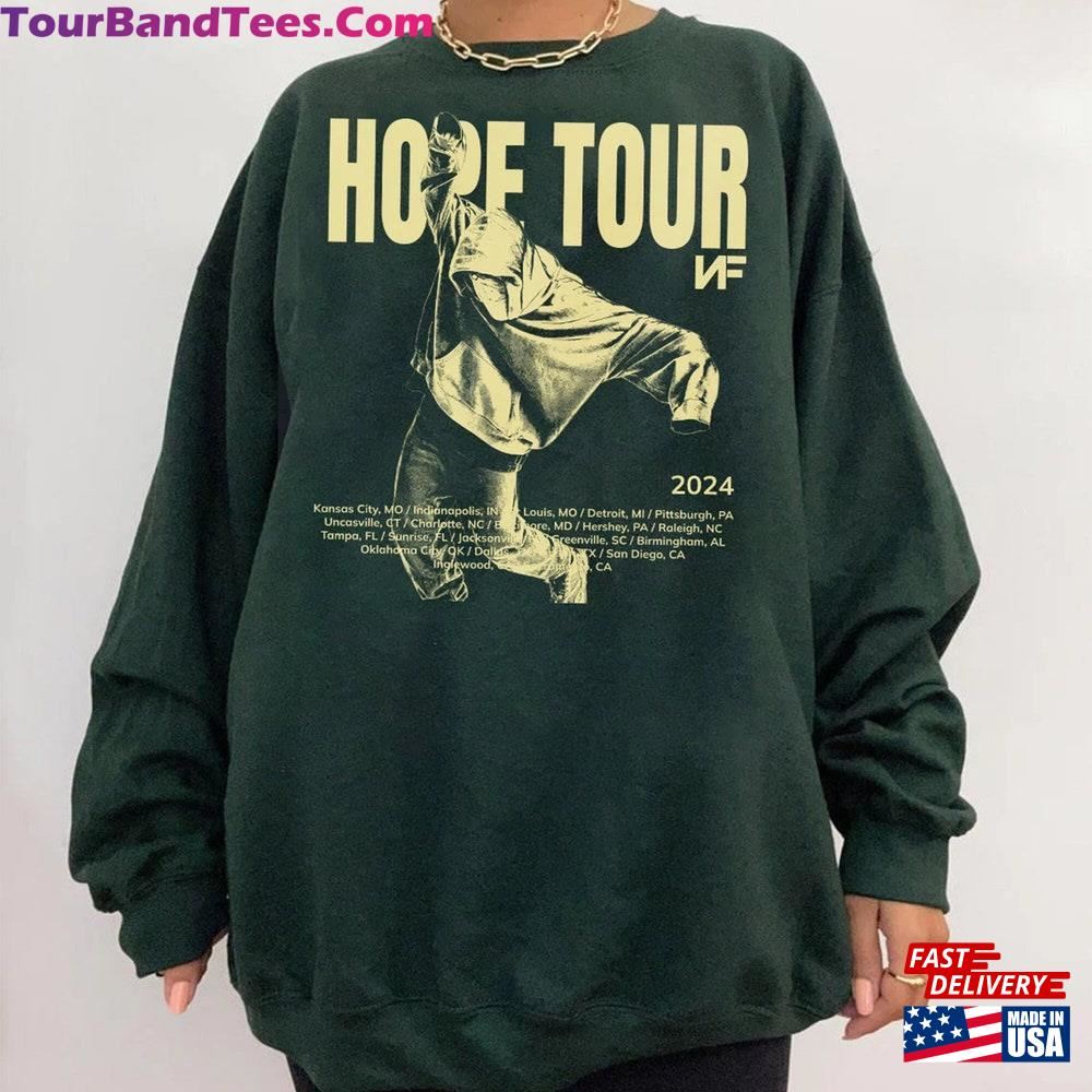 N F Hope Tour Shirt Merch Vintage Rapper Graphic T-Shirt Unisex Hoodie 29Uf106878 – Utopia Fashion