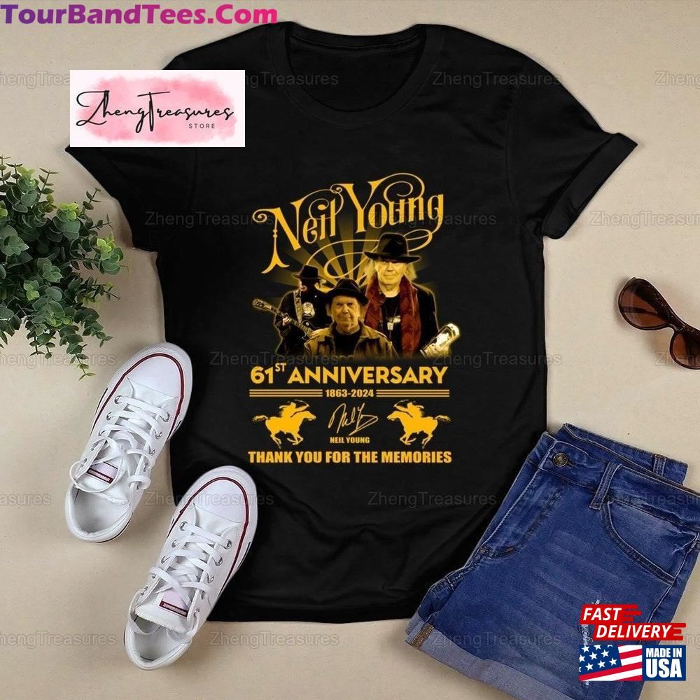 Neil Young 61St Anniversary Thank You For The Memories Shirt Music Band Memori Hoodie Classic 29Uf092936 – Utopia Fashion