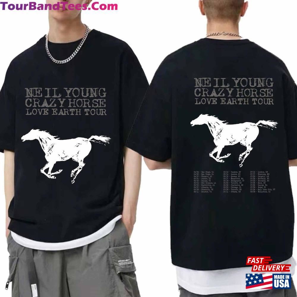 Neil Young And Crazy Horse Tour Shirt Fan Concert Classic Sweatshirt 29Uf102054 – Utopia Fashion