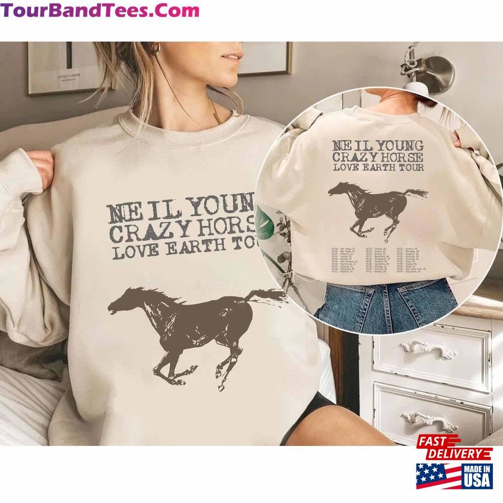 Neil Young And Crazy Horse Tour Shirt Fan Concert Classic Sweatshirt 29Uf102054 – Utopia Fashion