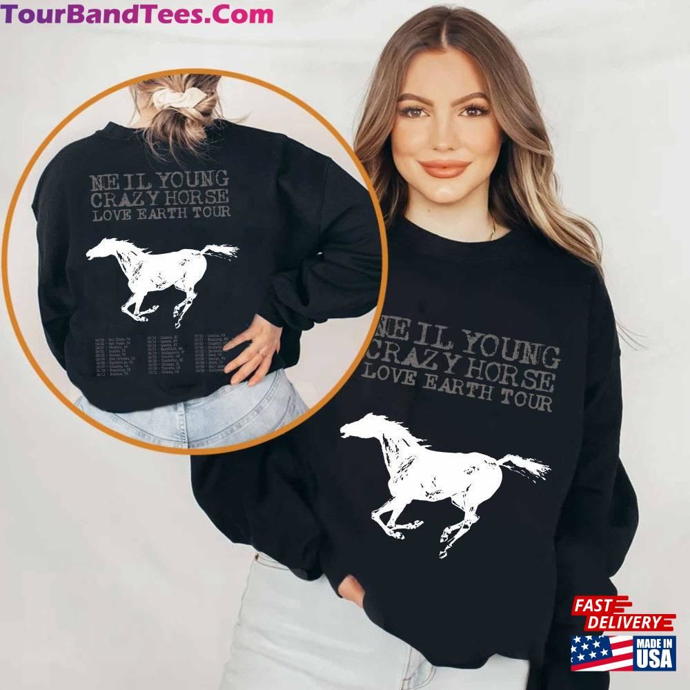 Neil Young And Crazy Horse Tour Shirt Fan Concert Hoodie Classic 29Uf107108 – Utopia Fashion