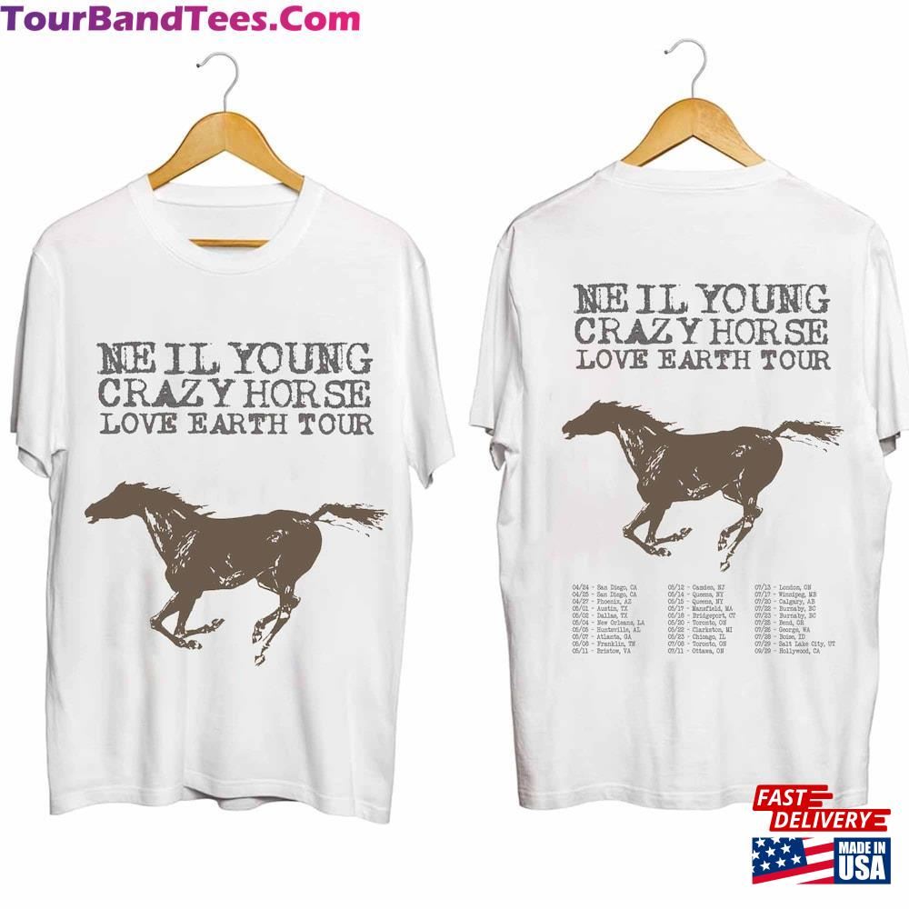 Neil Young And Crazy Horse Tour Shirt Fan Concert Sweatshirt Hoodie 29Uf117945 – Utopia Fashion