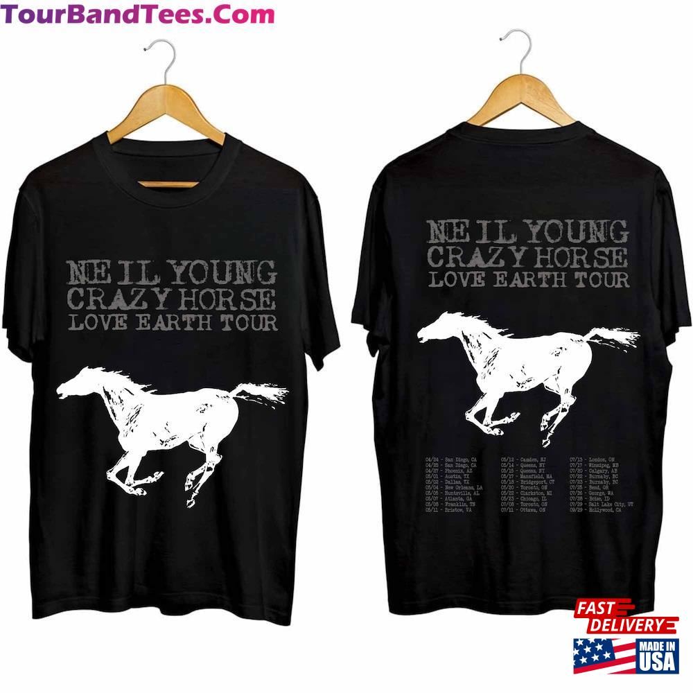 Neil Young And Crazy Horse Tour Shirt Fan Concert Sweatshirt Hoodie 29Uf117945 – Utopia Fashion