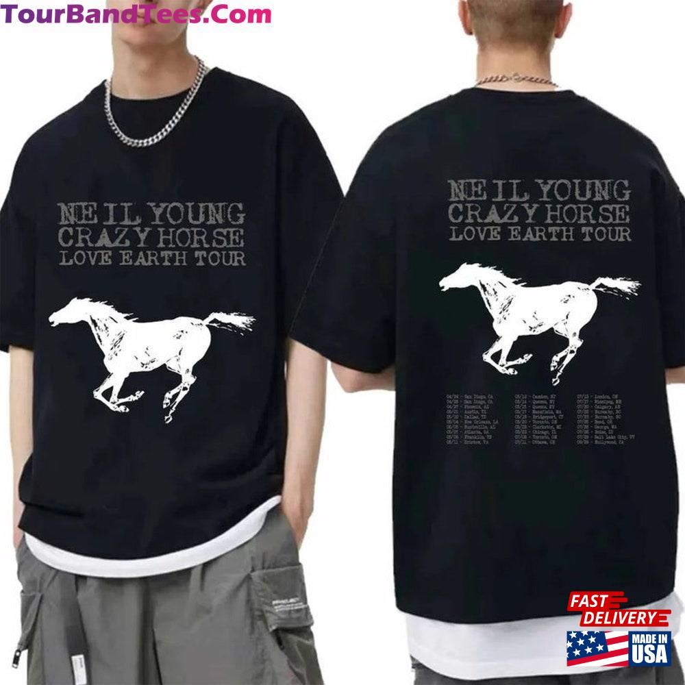 Neil Young And Crazy Horse Tour Shirt Fan Concert T-Shirt Sweatshirt 29Uf101591 – Utopia Fashion