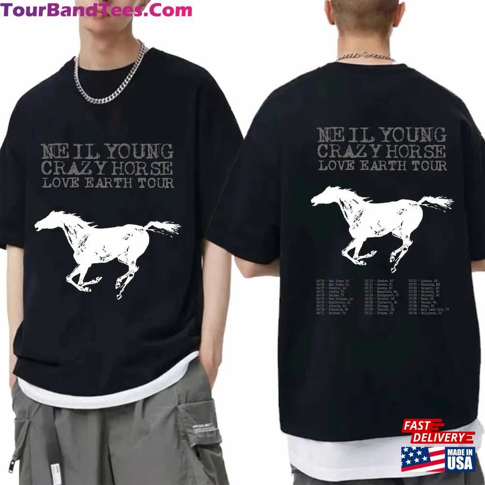 Neil Young And Crazy Horse Tour Shirt Fan Concert Unisex Hoodie 29Uf098062 – Utopia Fashion