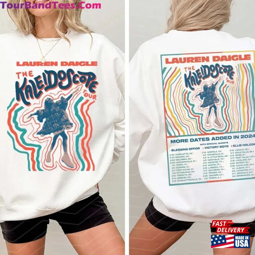 New Lauren Daigle The Kaleidoscope Tour T-Shirt Sweatshirt Concert Album Music 29Uf115613 – Utopia Fashion