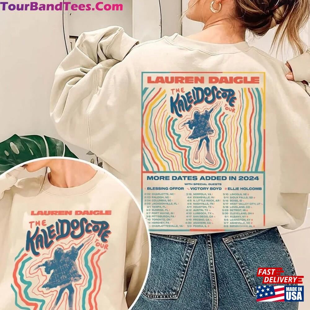 New Lauren Daigle The Kaleidoscope Tour T-Shirt Sweatshirt Concert Album Music Classic 29Uf117406 – Utopia Fashion