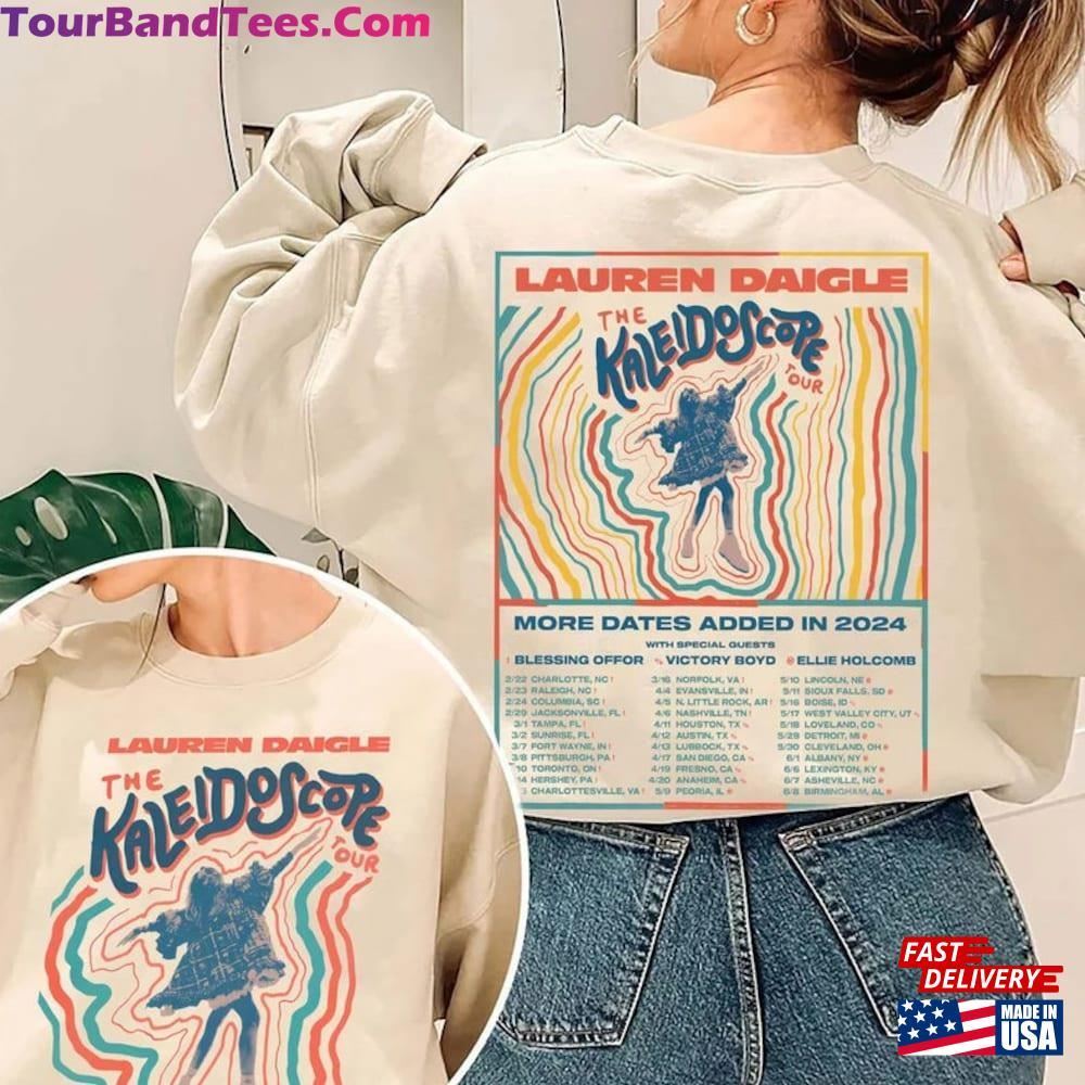 New Lauren Daigle The Kaleidoscope Tour T-Shirt Sweatshirt Concert Album Music Unisex Classic 29Uf097539 – Utopia Fashion