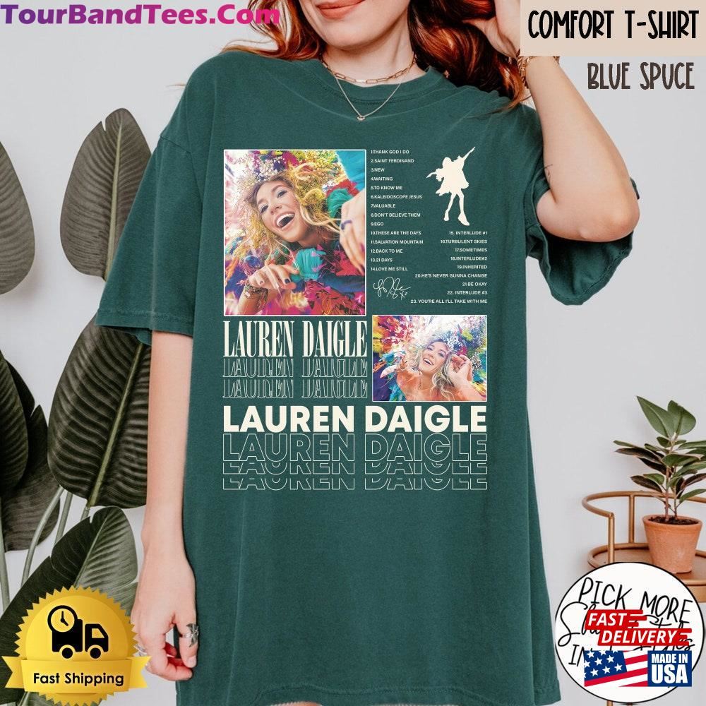 New Lauren Daiigle The Kaleidoscope Tour T-Shirt Sweatshirt Concert Album Music Unisex 29Uf101833 – Utopia Fashion