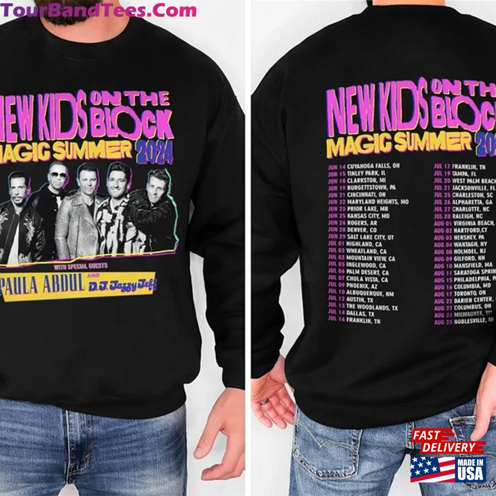 New Kids On The Block Magic Summer Tour Shirt Band Fan Sweatshirt Classic 29Uf092213 – Utopia Fashion