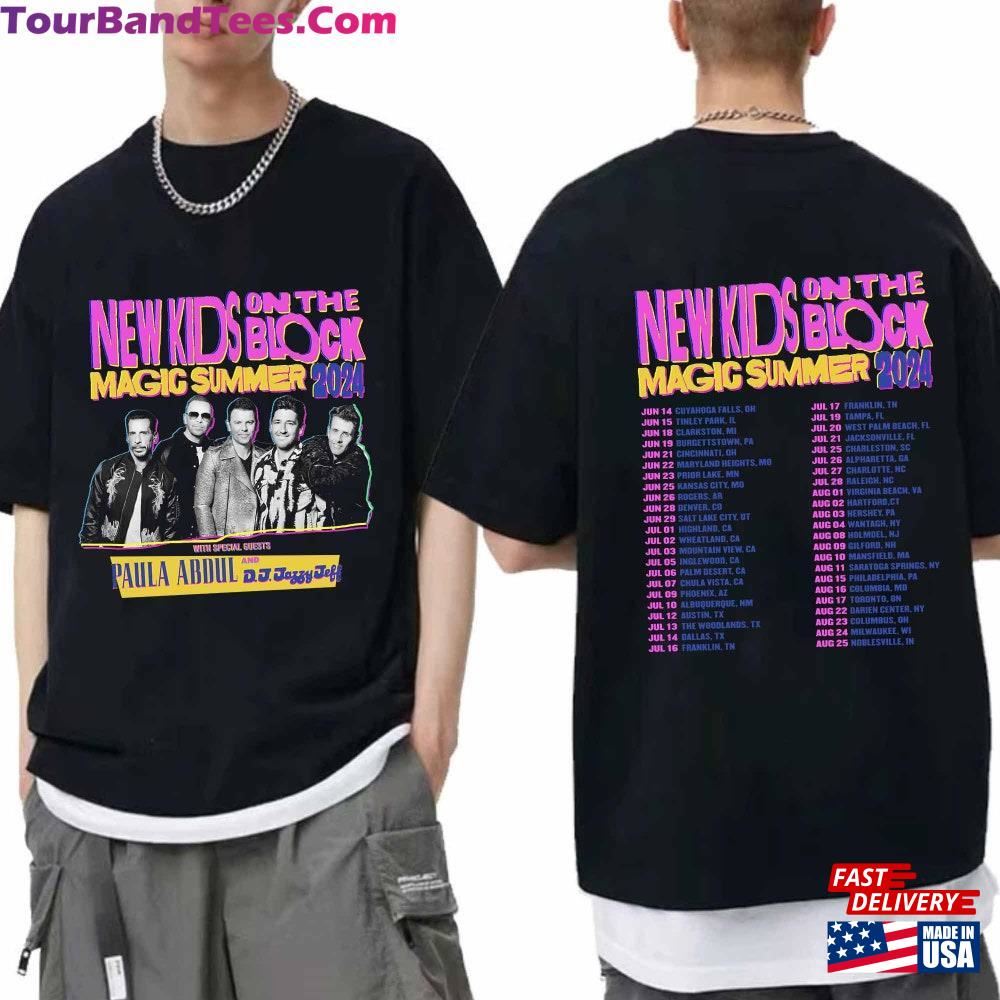 New Kids On The Block Magic Summer Tour Shirt Band Fan T-Shirt Unisex 29Uf096298 – Utopia Fashion