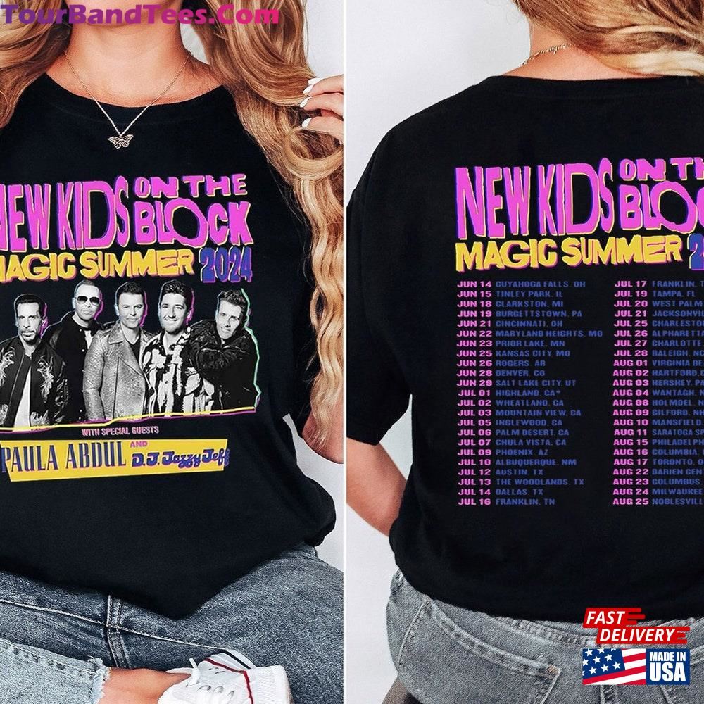 New Kids On The Block Magic Summer Tour Shirt Fan Sweatshirt Unisex 29Uf096200 – Utopia Fashion