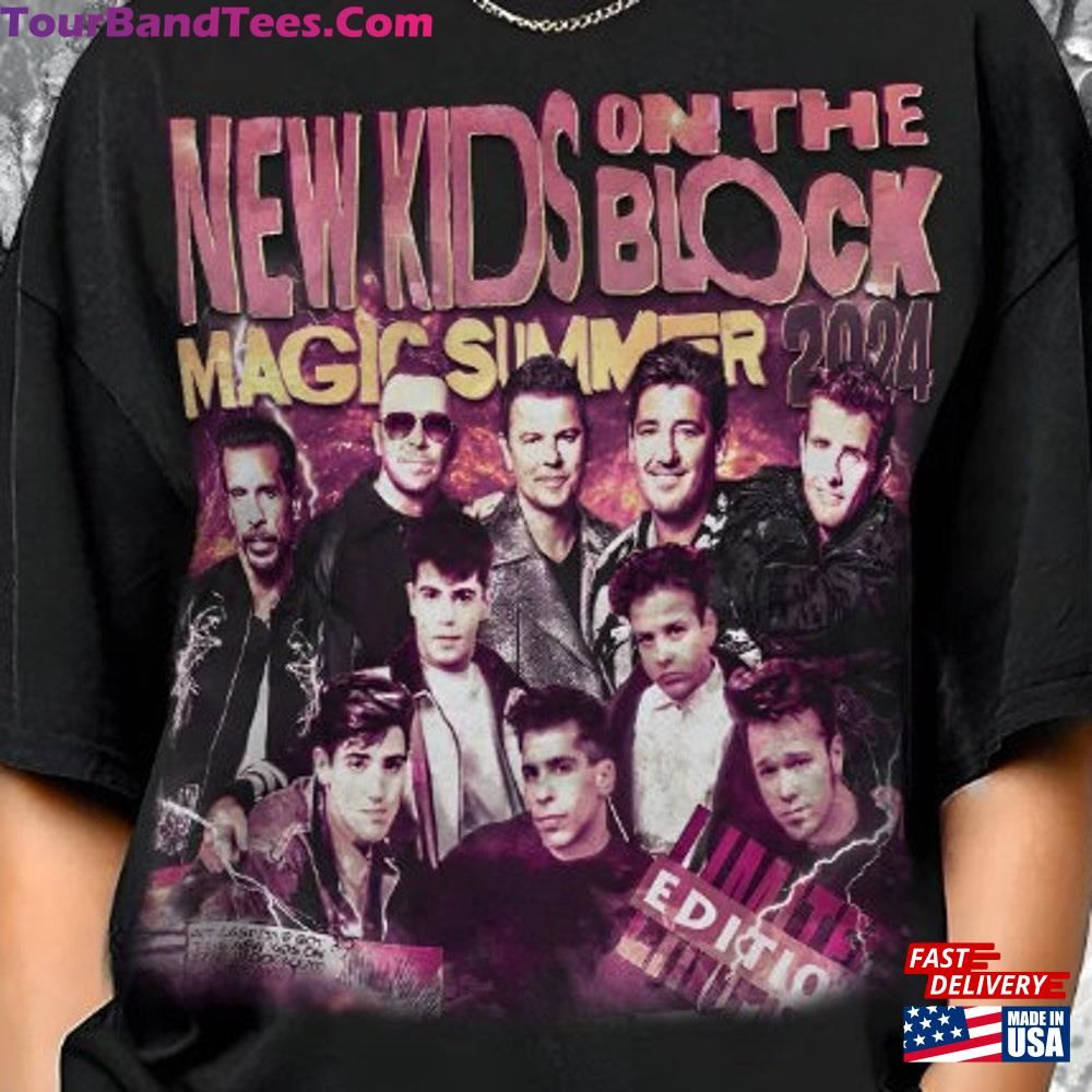 New Kids On The Block Shirt Magic Summer Tour Nkotb Group Concert Sweatshirt T-Shirt 29Uf092328 – Utopia Fashion