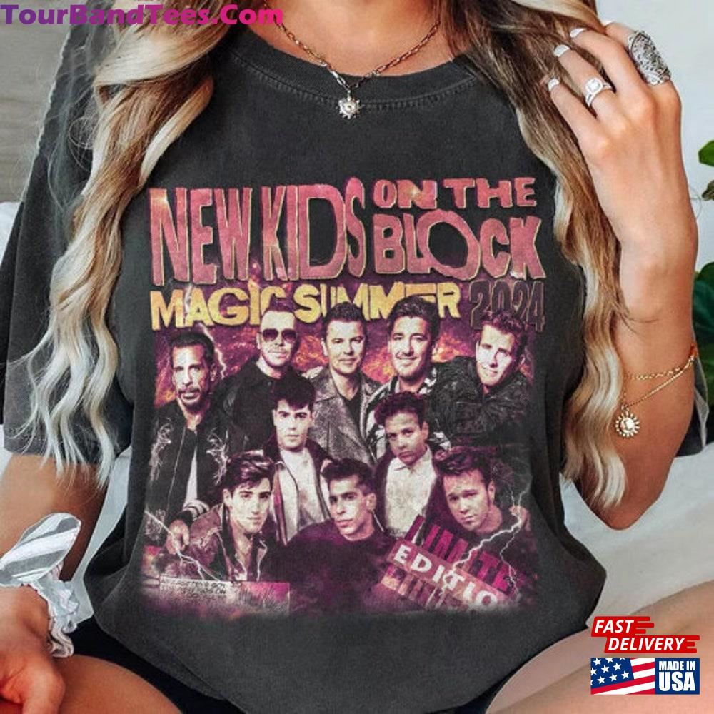 New Kids On The Block Shirt Magic Summer Tour Nkotb Group Concert Sweatshirt T-Shirt 29Uf092328 – Utopia Fashion