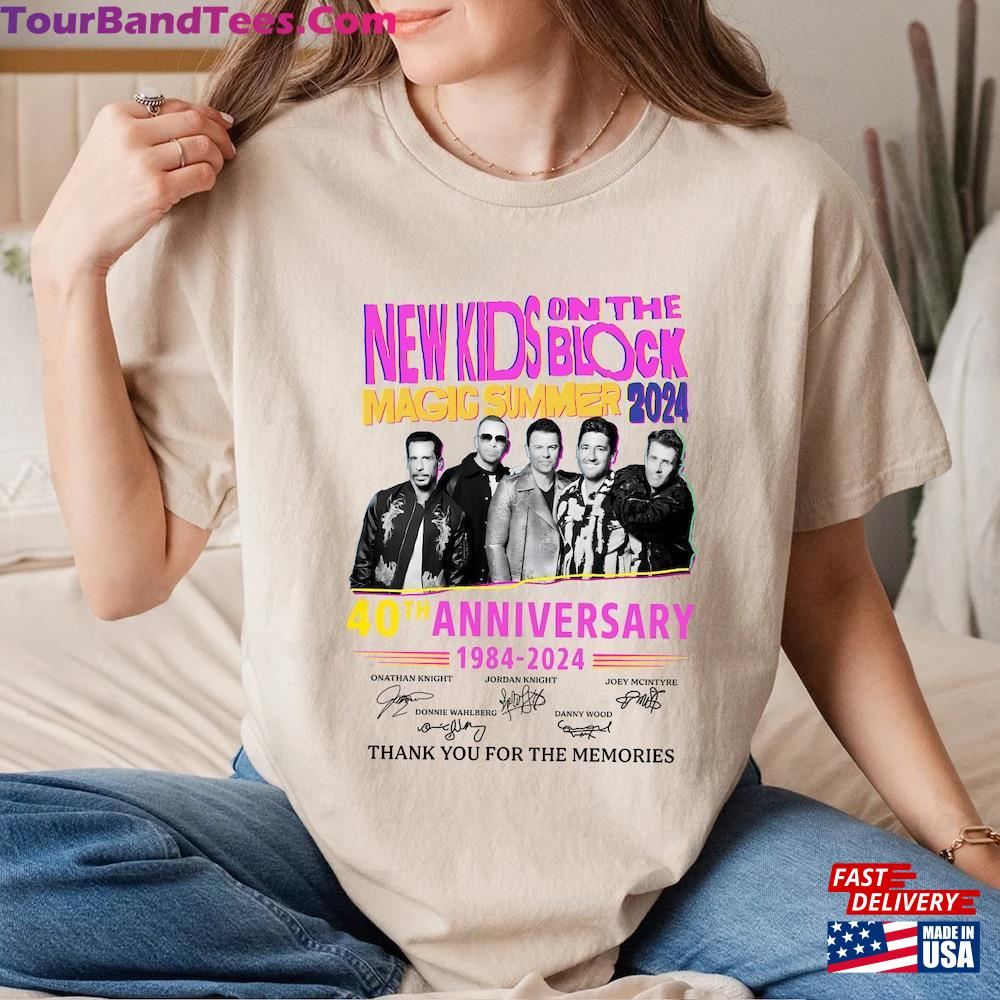 New Kids On The Block Shirt Nkotb Magic Summer Group Classic Unisex 29Uf115593 – Utopia Fashion